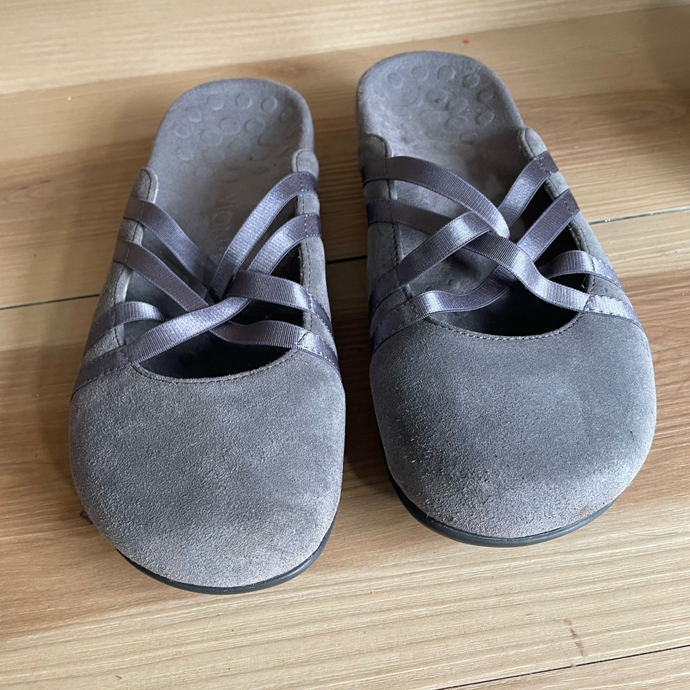 Vionic Claire Suede Slip-On Mule Women’s Size 7 Comfort Orthotic Casual Shoes - Picture 3 of 7